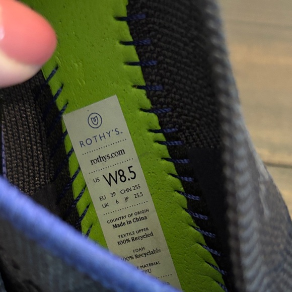 Rothy's Black and Gray Camouflage Flats - Picture 4 of 4